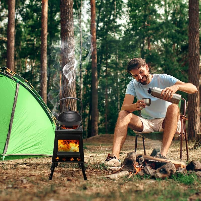 Medium/Large Ultra Lightweight Portable Camping Stove with Carry Case