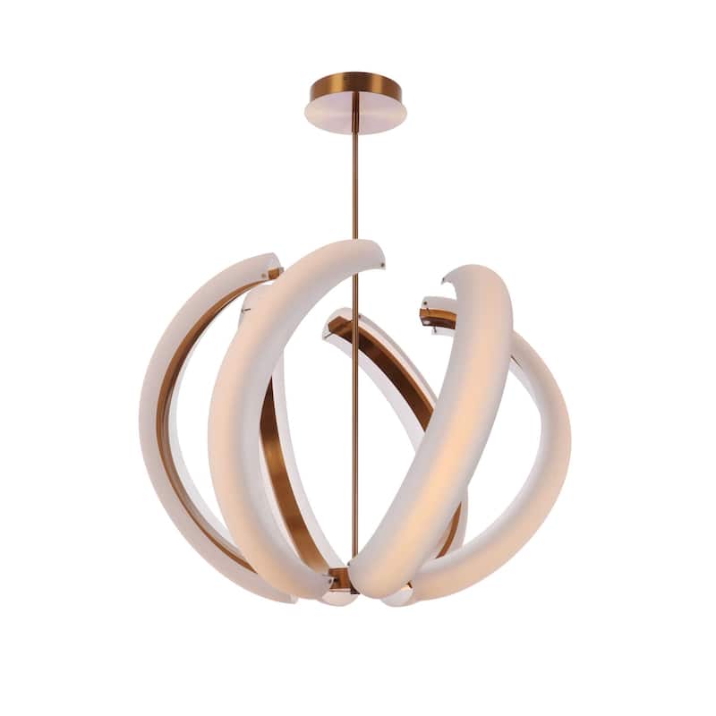 Craftmade 58891 Unwind 34" Wide LED Suspension Pendant