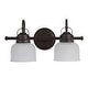 preview thumbnail 74 of 113, Shirley Metal/Glass LED Vanity Light, by JONATHAN Y