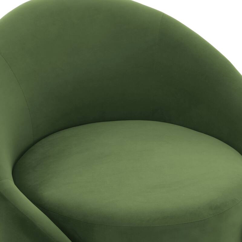 35" Wide 360-Degree Swivel Accent Barrel Chair