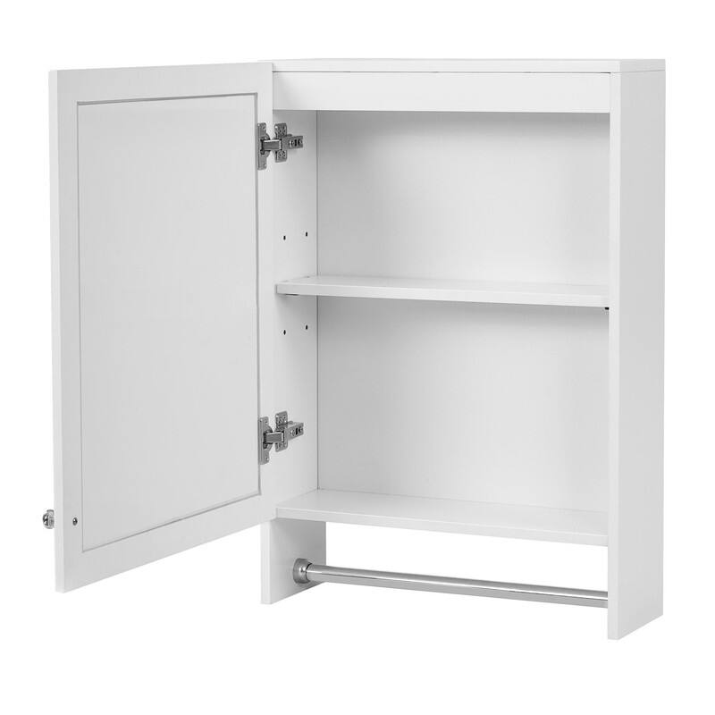 3-in-1 20" Medicine Cabinet with Adjustable Shelf, Soft-Close Door, and High-Definition Mirror