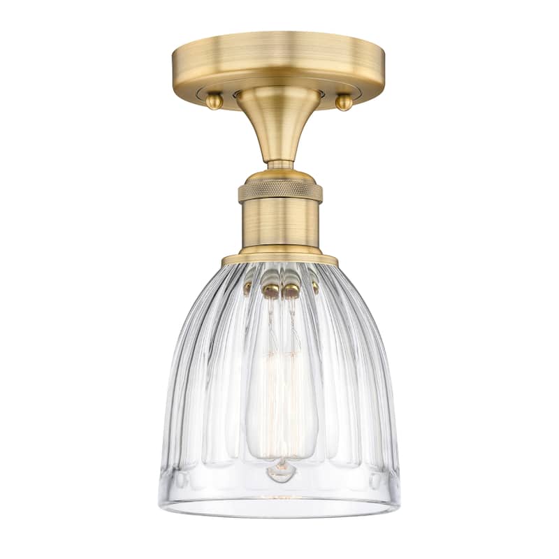 Innovations Lighting Brookfield - 1 Light 6" Semi-Flush Mount