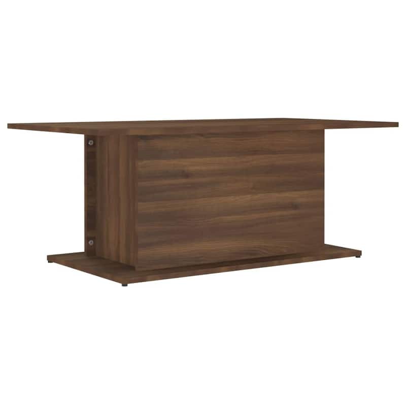 vidaXL Coffee Table Accent End Side Sofa Table for Living Room Engineered Wood - 40.2" x 21.9" x 15.7"