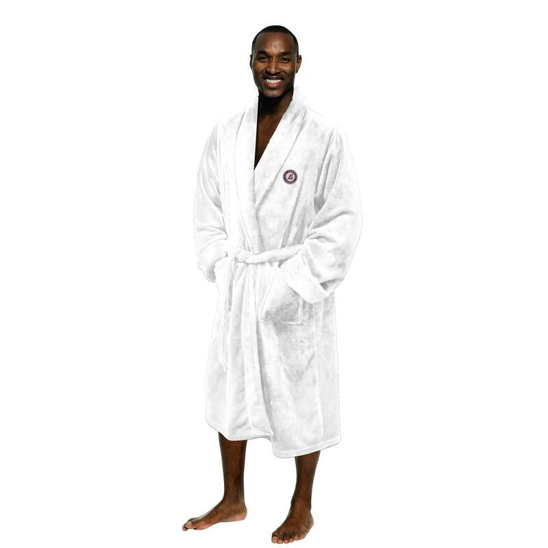 NBA Officially Los Angeles Lakers Men's Silk Touch Bathrobe