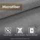 preview thumbnail 14 of 12, Madison Park Celeste 5 Piece Microfiber Ruffled Comforter Set