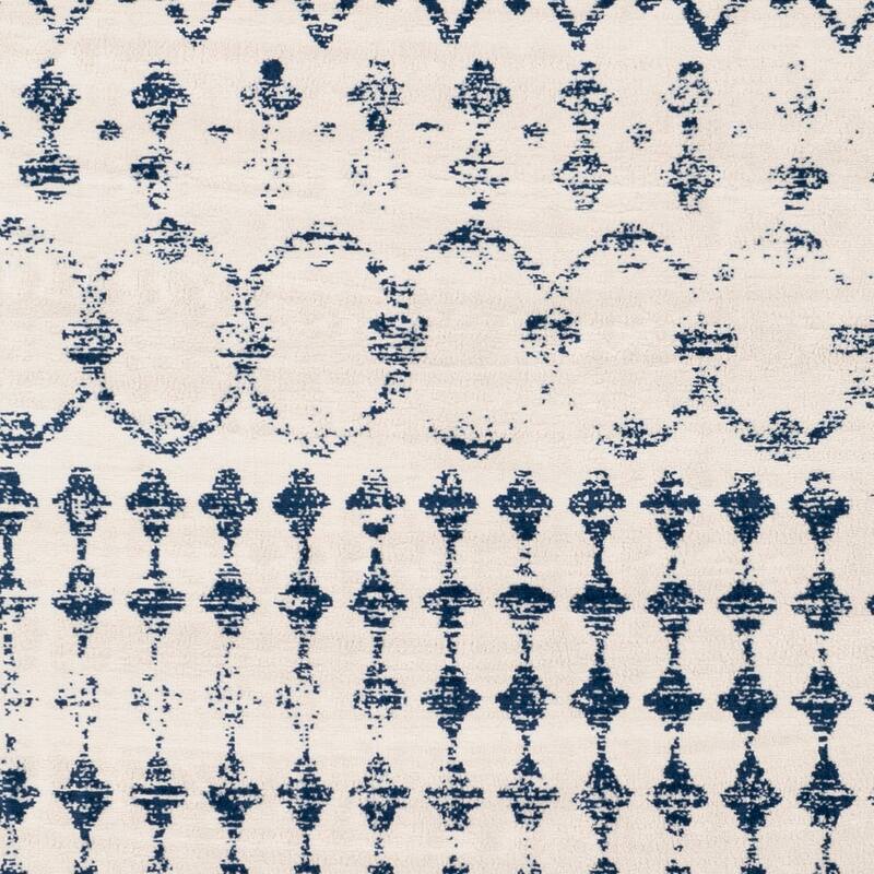 Livabliss Igor Distressed Moroccan Trellis Area Rug