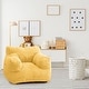 preview thumbnail 76 of 88, Children's Bean Bag Chair,Corduroy Bean Bag Sofa with Armrests