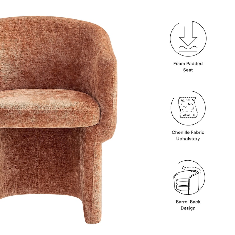 Verity Chenille Dining Armchair