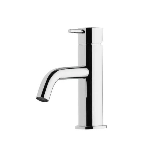 WS Bath Collections Flow 1.5 GPM Single Hole Bathroom Faucet - Polished Chrome