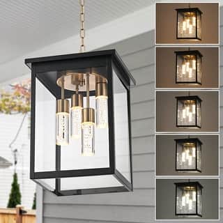 Farmhouse Outdoor Pendant Light Fixutre Lantern