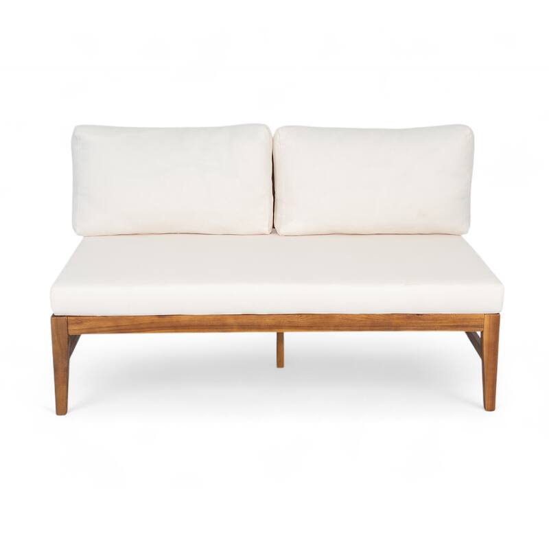 Christopher Knight Home-Rawson Acacia Wood Outdoor Chat Set