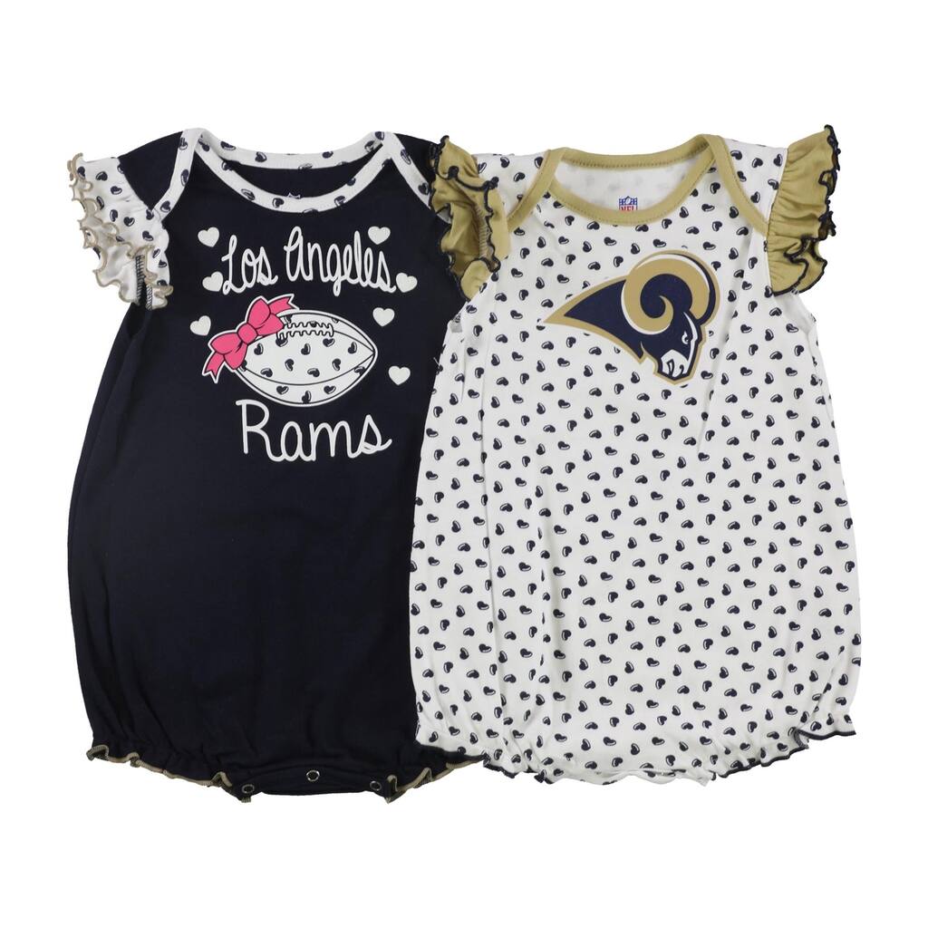Nfl Girls La Rams 2-Piece Bodysuit