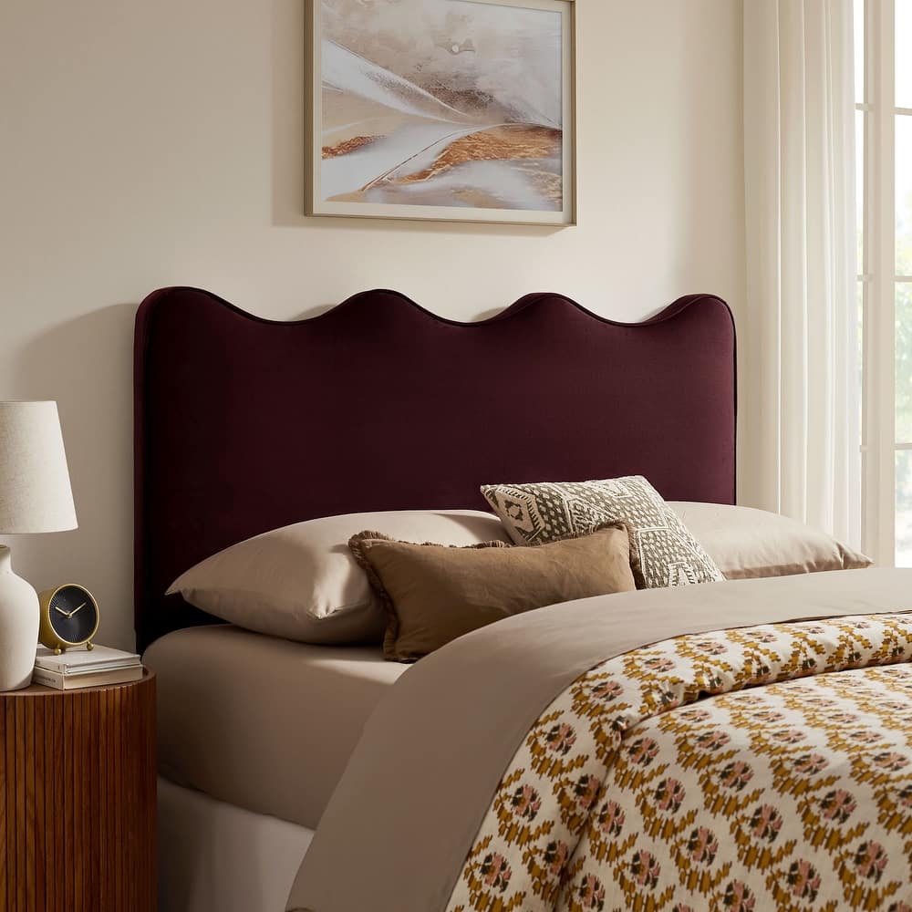 Athena Stain-Resistant Performance Velvet Headboard