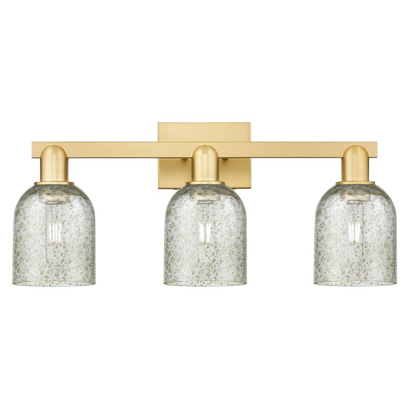 Innovations Lighting Endless Possibilities Arcadia - Caledonia - 3 Light 24" Bath Vanity Light - Satin Gold/Mica