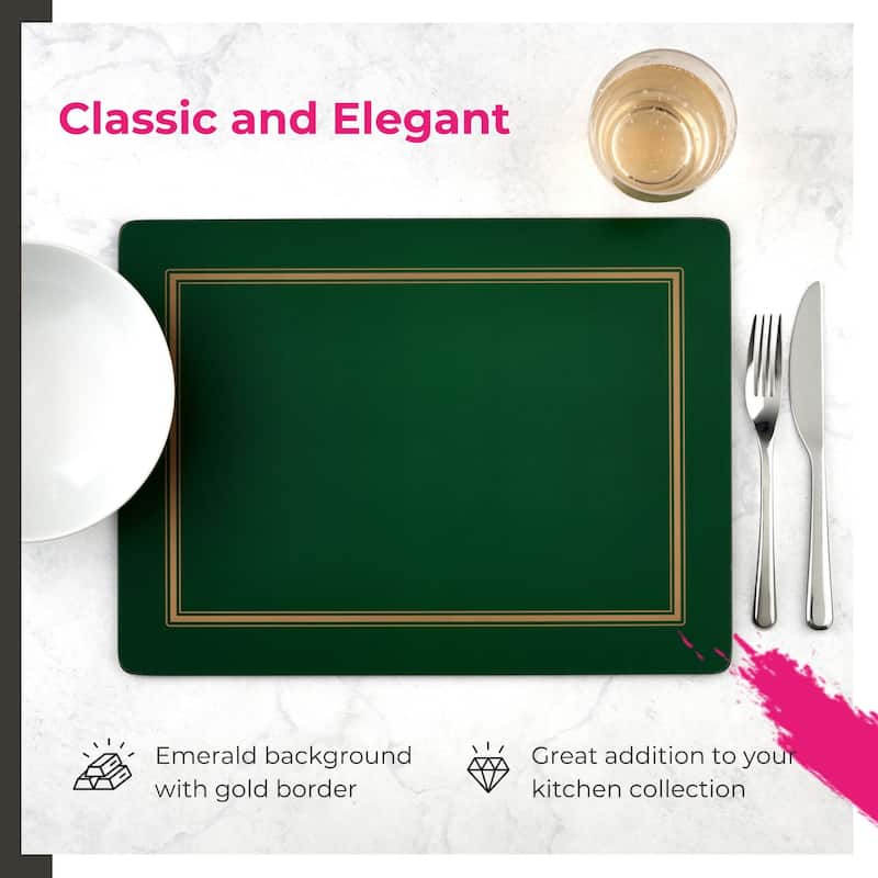 Pimpernel Set of 4 Classic Placemats - 15.7" x 11.7" each