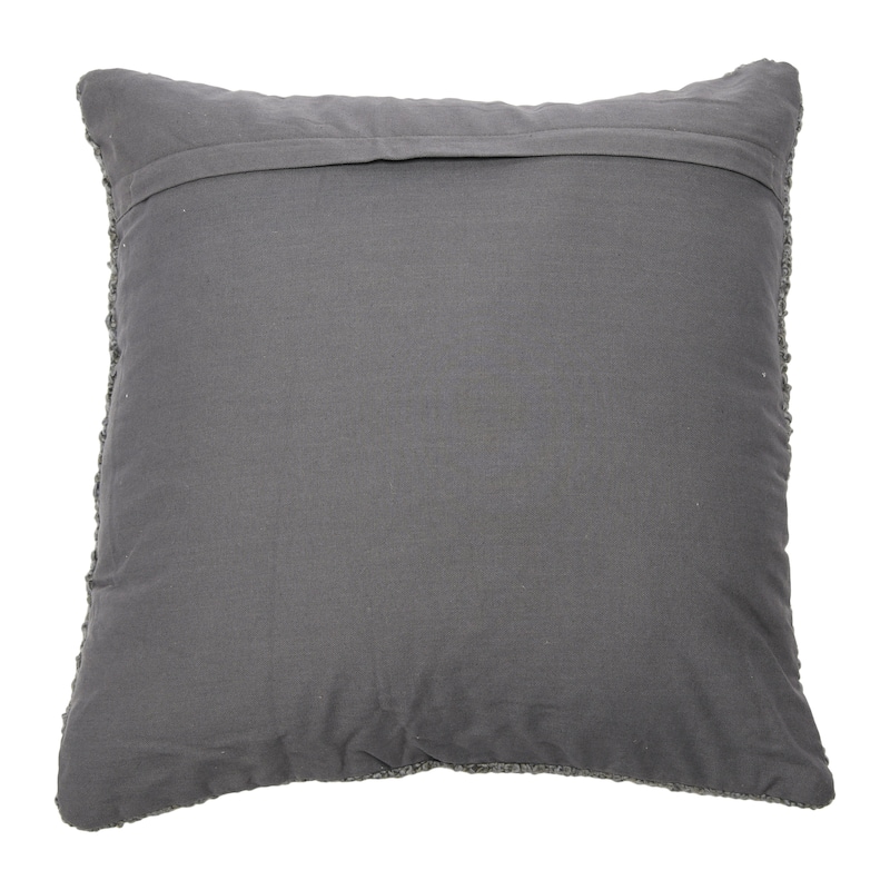 20" Square Boucle Cotton Pillow Cover