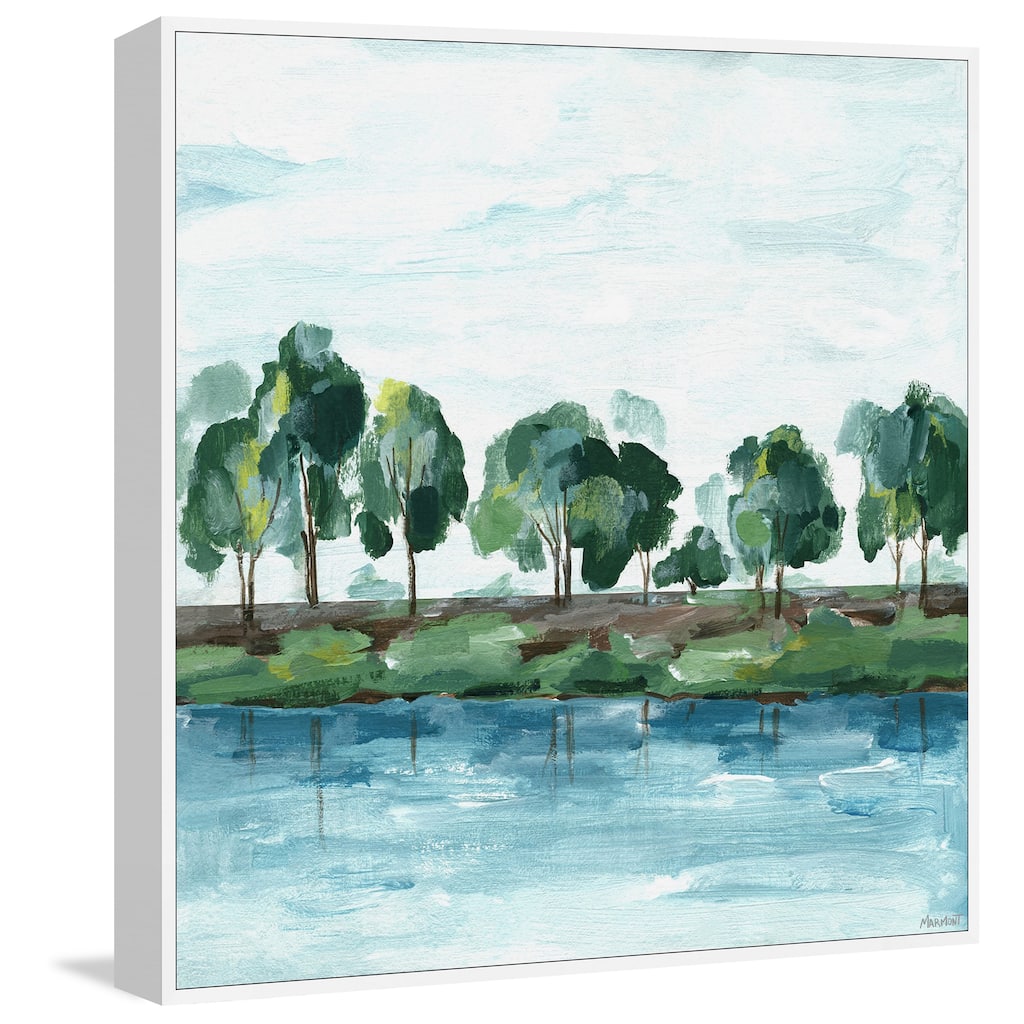 Life on the Farm Floater Framed Print on Canvas
