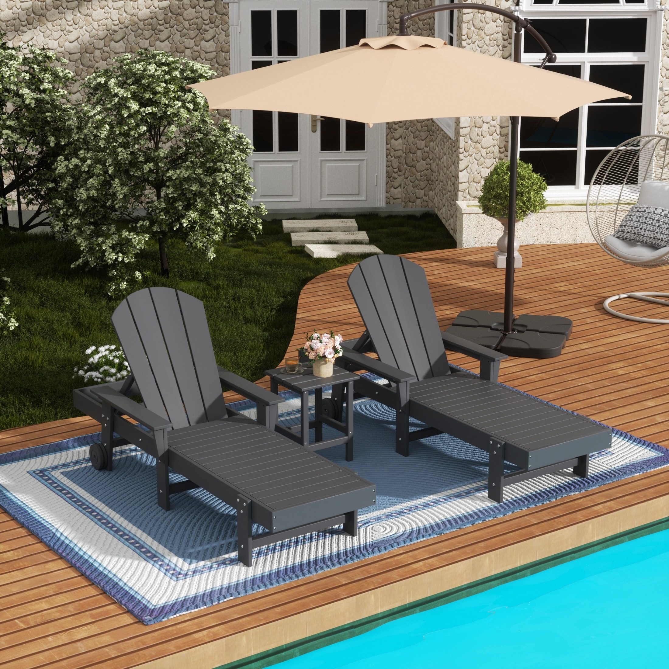 Water Resistant Outdoor Chaise Lounges Bed Bath Beyond