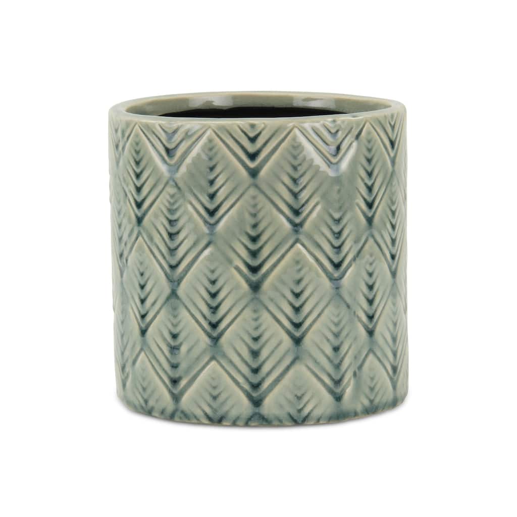 Arzati Viridescent Green Ceramic Pottery