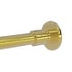 preview thumbnail 13 of 16, Allied Brass Shower Curtain Rod Brackets Polished Brass