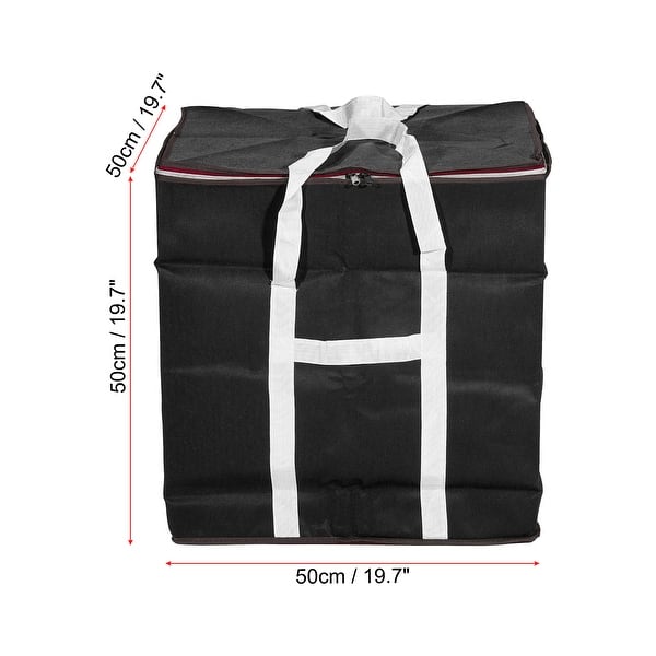 Storage Tote with Zippers, 2 Pack Extra Large Size Foldable Tote Bags