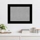 preview thumbnail 10 of 50, Amanti Art Basic Black Framed Magnetic Board