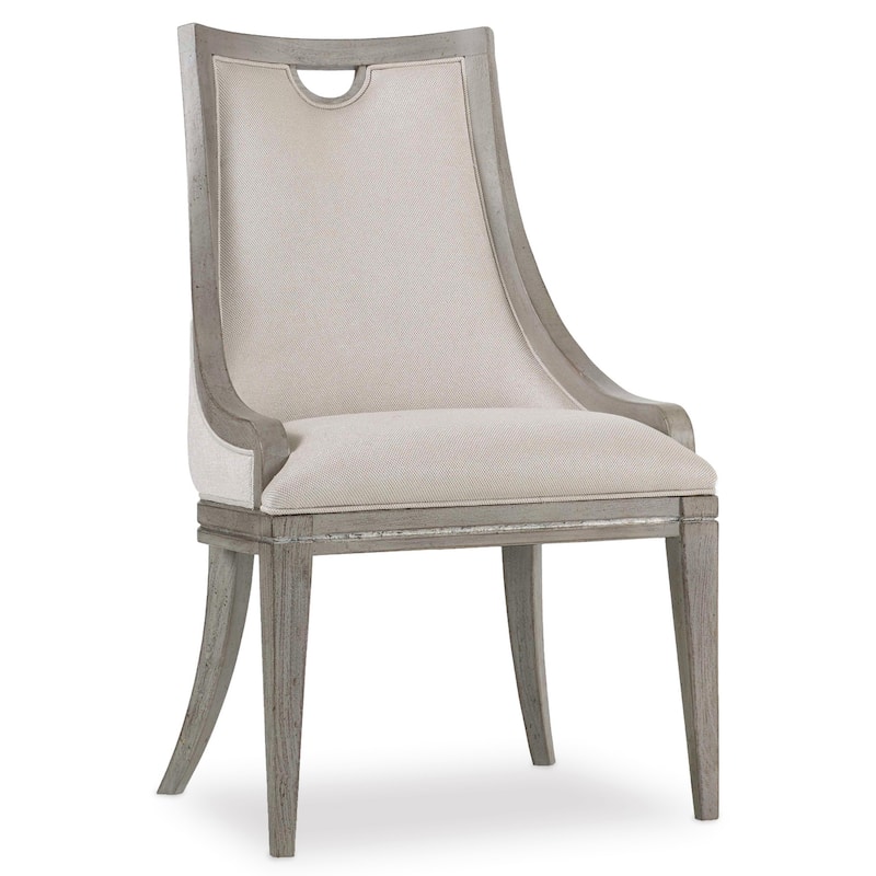 Hooker Furniture 5603-75410-SINGLE Sanctuary 24" Wide Oak Veneer - Shimmering Boucle / Epoque
