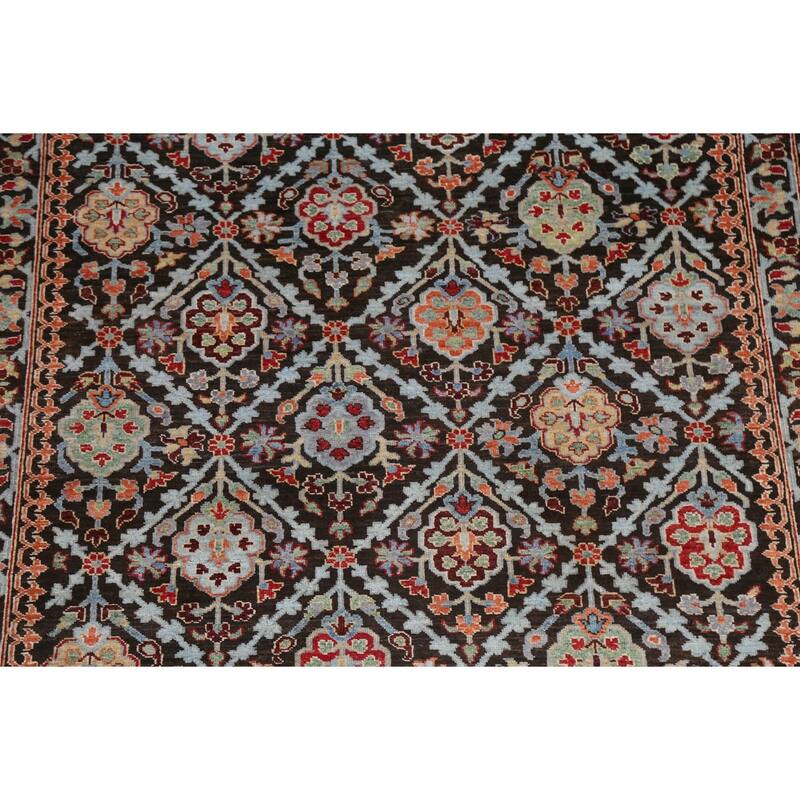 Vegetable Dye Traditional Ziegler Oriental Wool Area Rug Hand-knotted - 7'9" x 9'10"