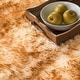 preview thumbnail 44 of 201, SAFAVIEH Handmade Natural Sheepskin Leanca 3.4-inch Thick Rug