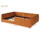 preview thumbnail 39 of 37, Velvet Upholstered Floor Bed