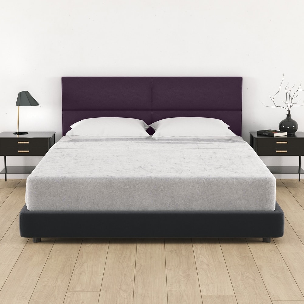 Jaxx Panelist Modern Padded Headboard in Premium Vegan Leather - Set of 4 Panels