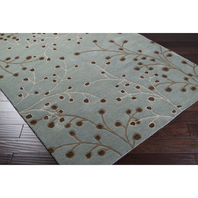 Livabliss Athena French Country Floral & Botanical Hand Tufted Area Rug