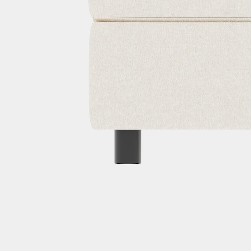 Beige 129'' Convertible 8-Seat Modular Sectional Sofa with Storage Ottoman and Comfortable Sleeper Options