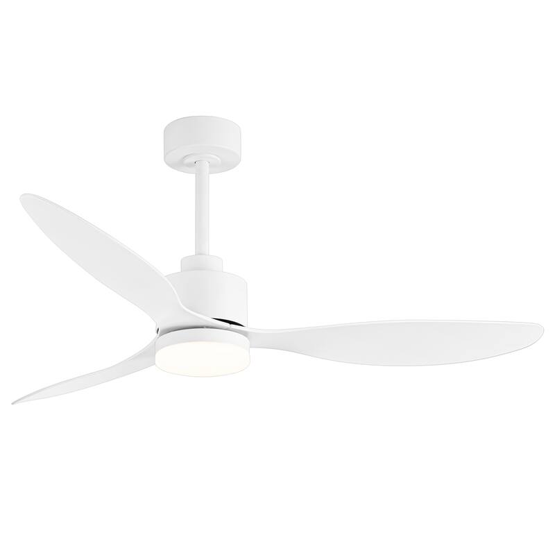 52 Inch LED Ceiling Fan with Lights and Remote-3-Blade
