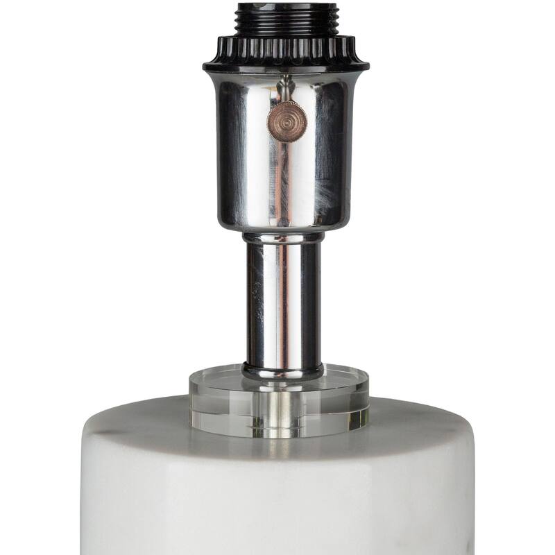 Jo Table Lamp with Natural Finish Crystal Base