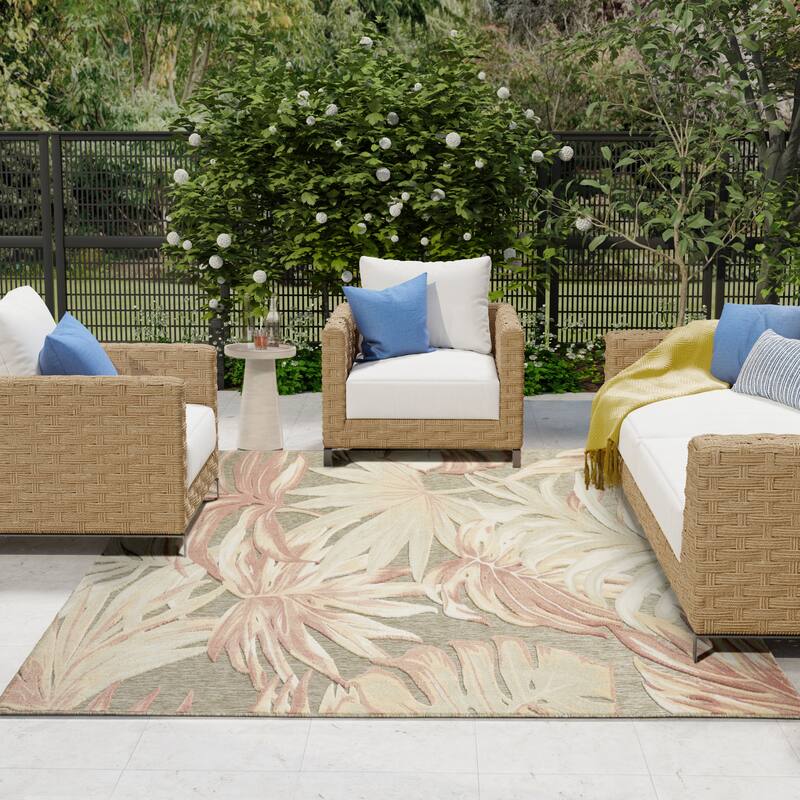 Nourison Aloha Indoor/Outdoor Nature Area Rug