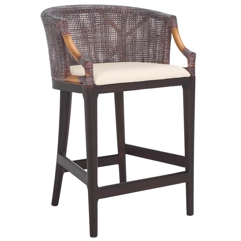 SAFAVIEH Home Brando Counter Stool - 22"W x 21"D x 35"H