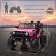 preview thumbnail 23 of 25, 2 Seats 24V Kids Ride on Truck with Remote Control, Battery Powered Electric Ride Car Toy