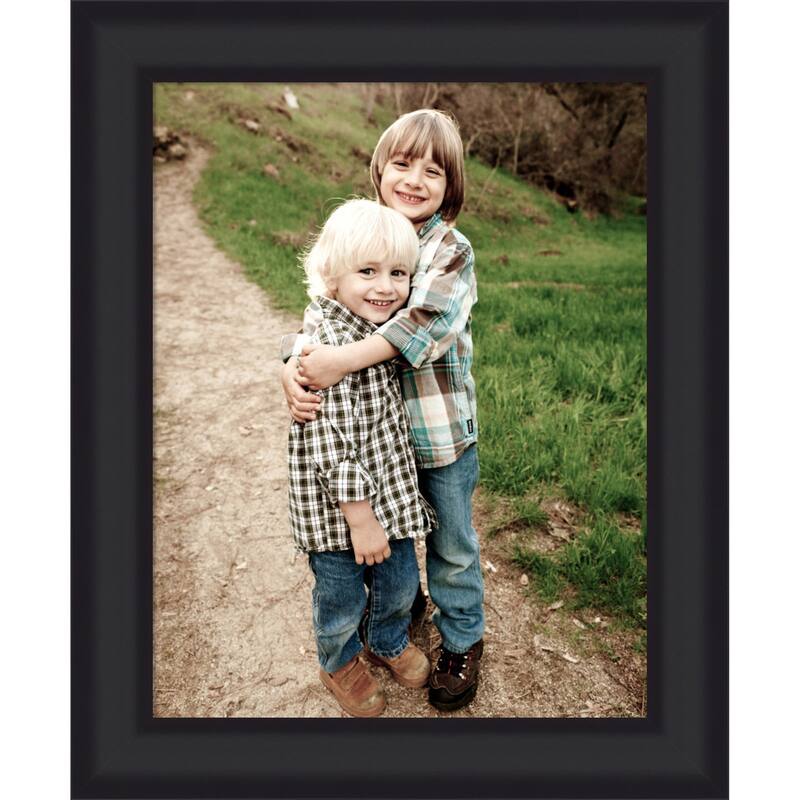 Oliver Narrow Framed Picture Frame, Photo Frame - 11x14 - Oliver Black Narrow
