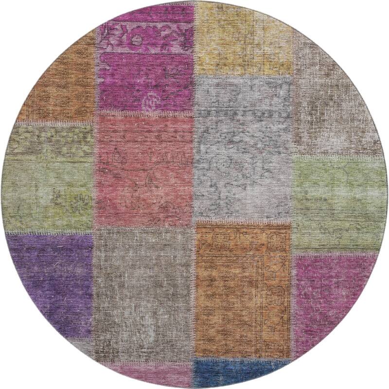 Premium Washable Super Soft Vintage Global Mayfield Rug