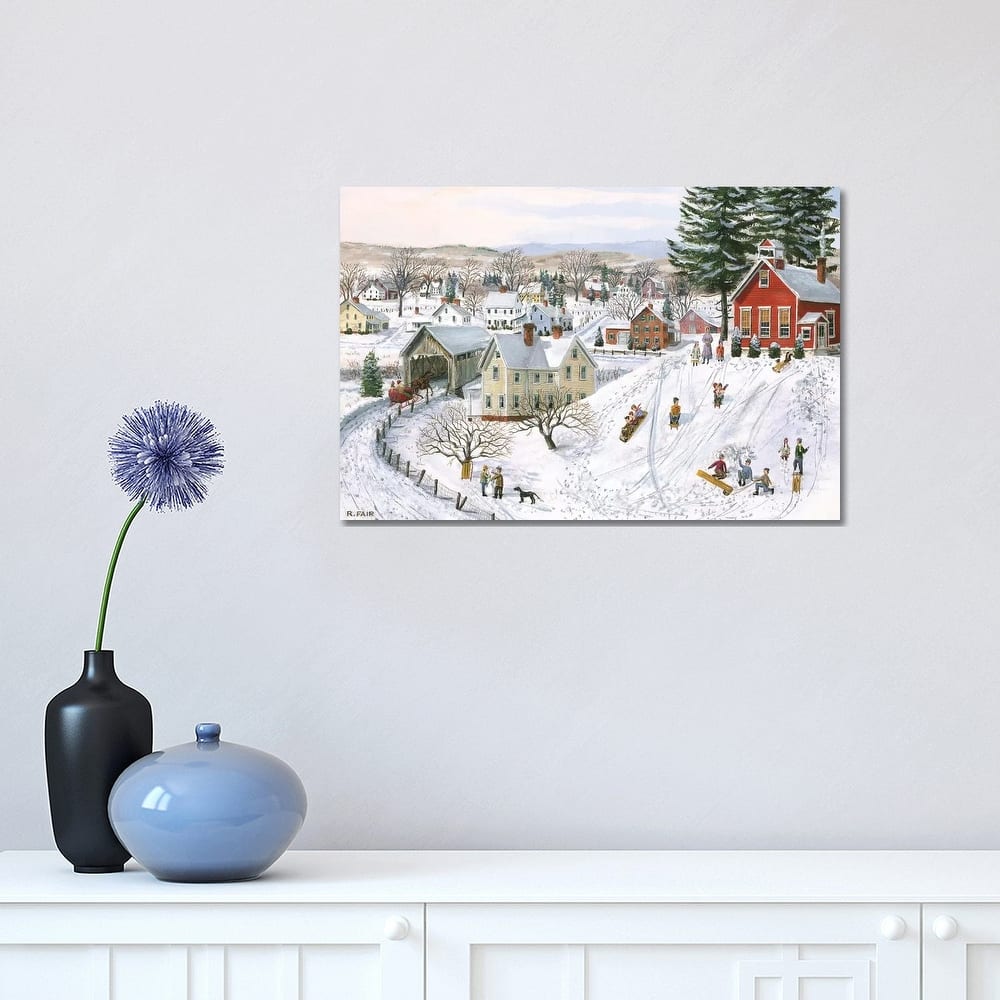 iCanvas "Winter Recess" by Bob Fair Canvas Print