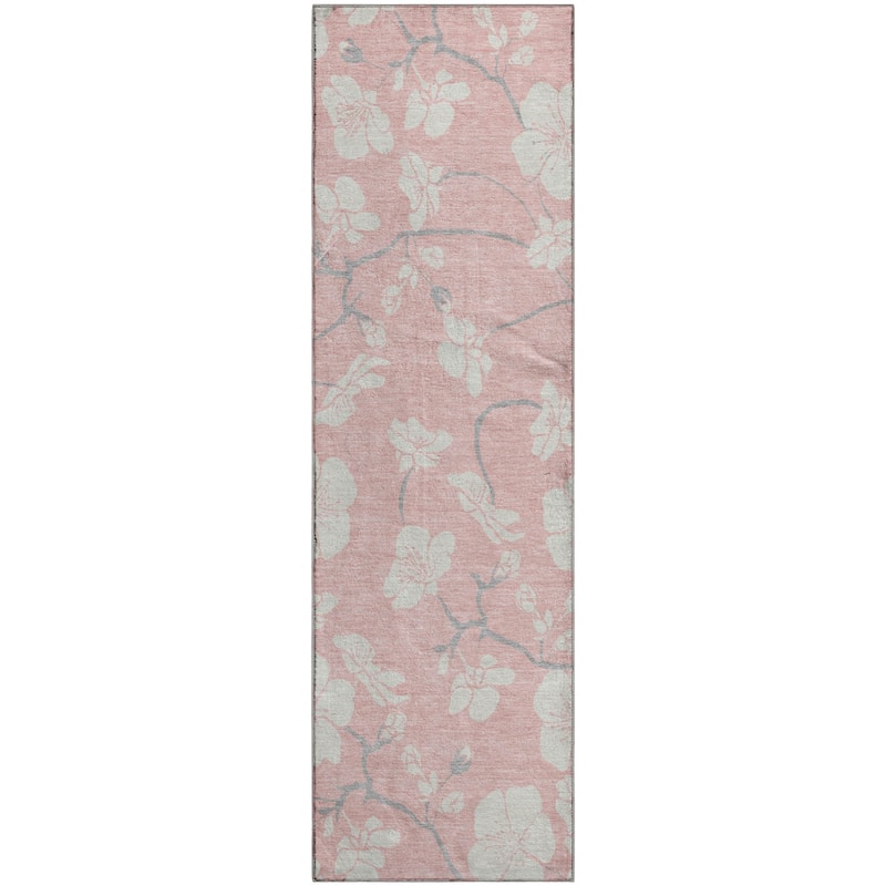 Premium Washable Super Soft Modern Floral Mayfield Rug