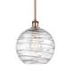Option Clear Deco Swirl / Antique Copper