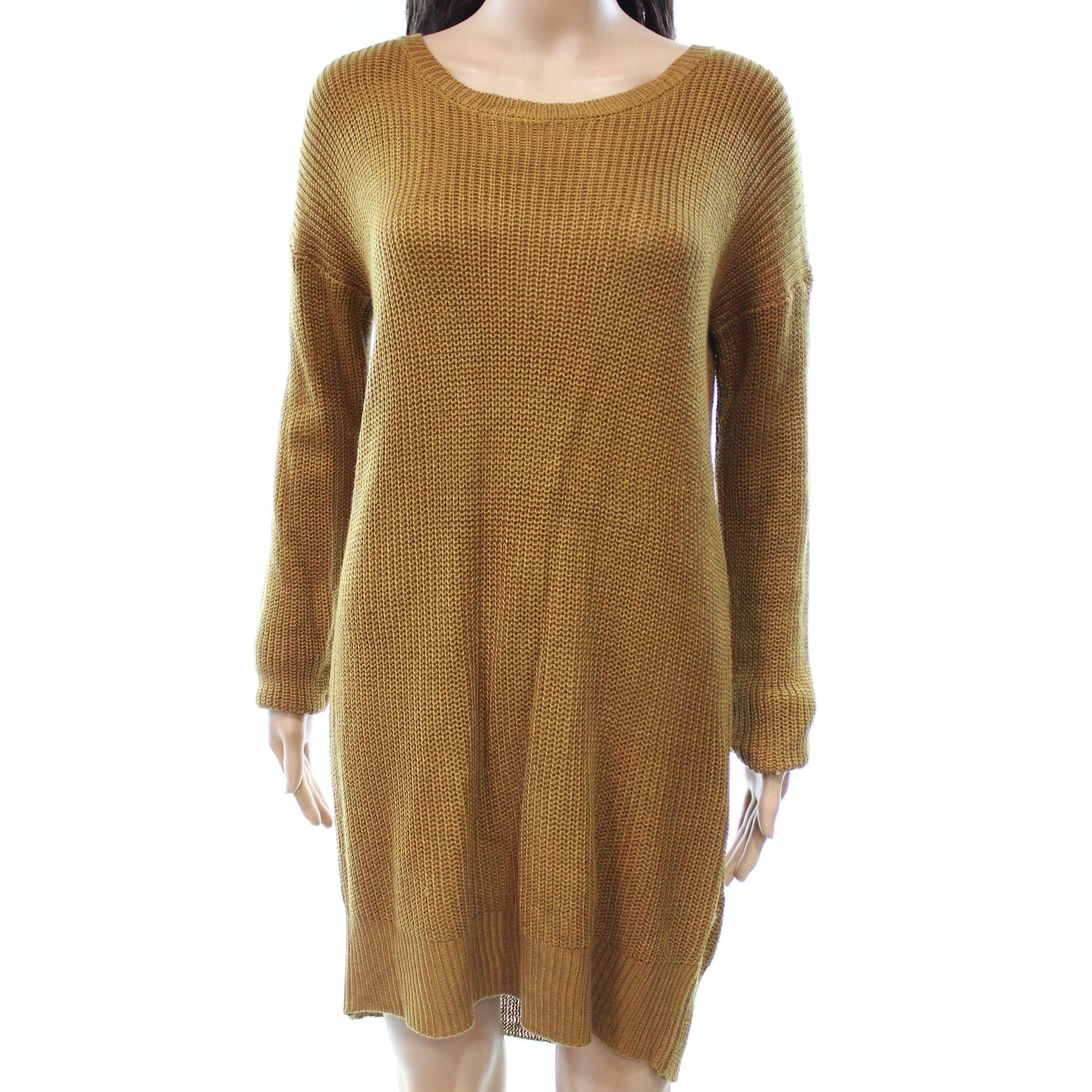 low back sweater dress