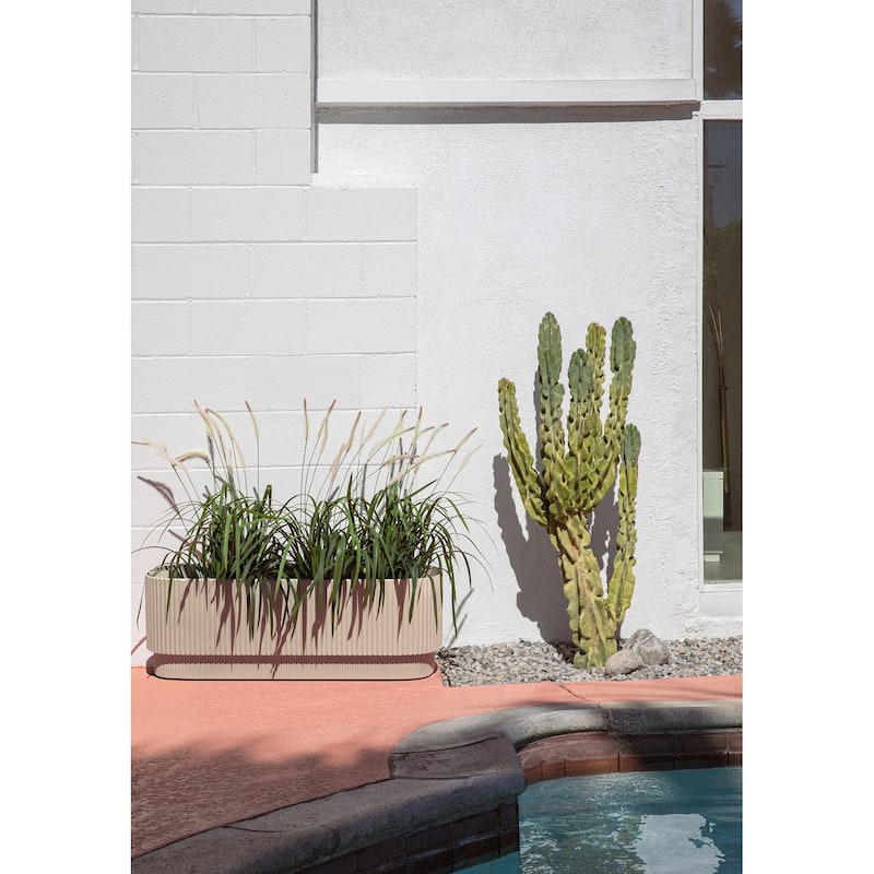 Veradek Demi Series 42'' Self-Watering Plastic Garden Bed