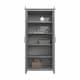 preview thumbnail 40 of 70, Key West Tall Storage Cabinet with Doors and Shelves by Bush Furniture