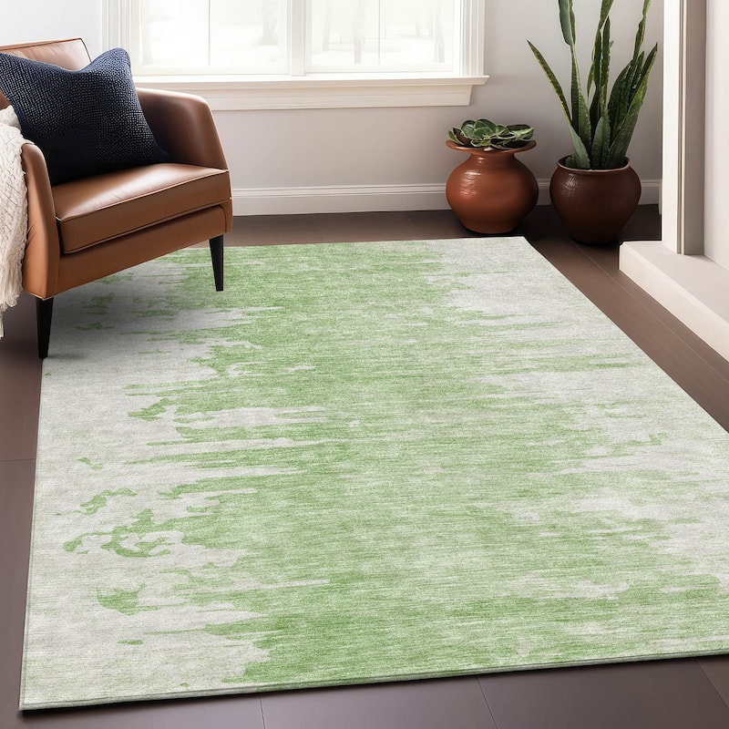 Premium Washable Super Soft Abstract Tear Mayfield Rug