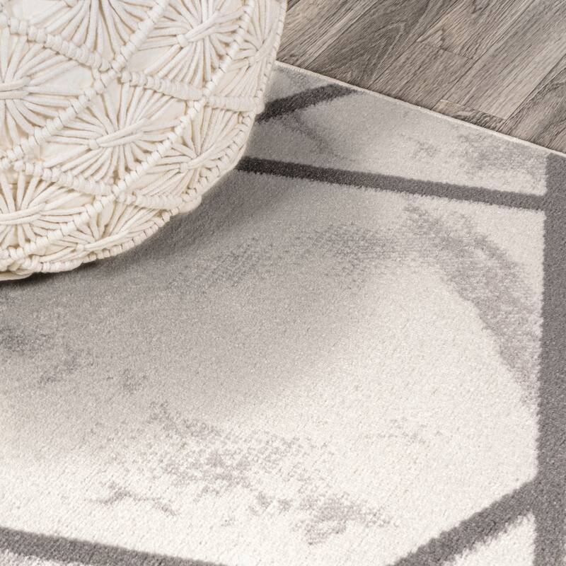 JONATHAN Y Speer Modern Abstract Muted Flowers Area Rug
