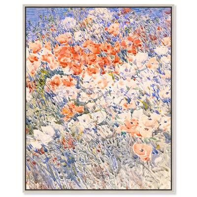 Island Garden by Childe Hassam Canvas by Art Remedy