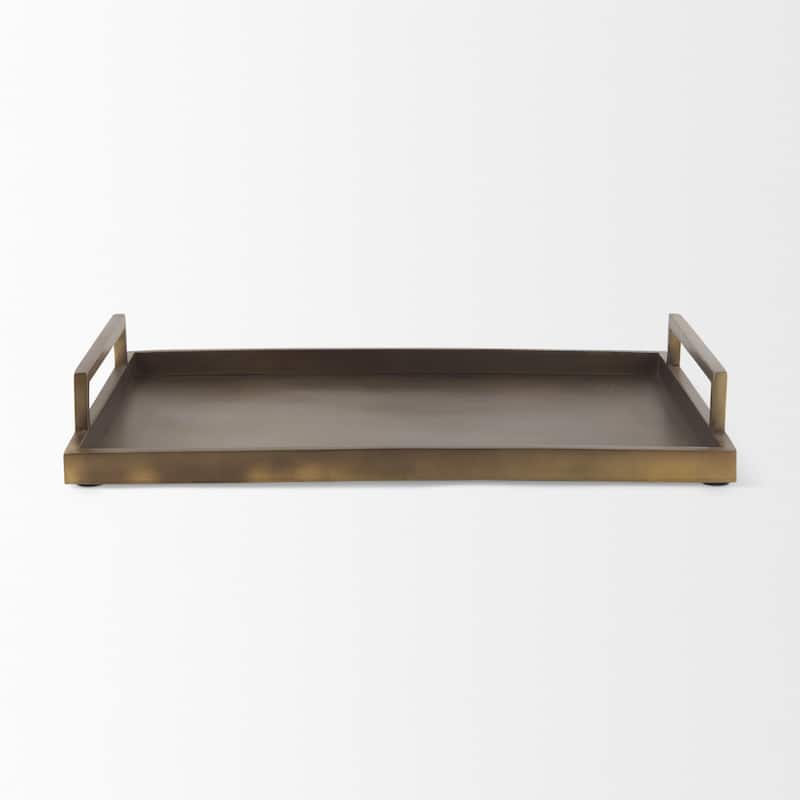 Shay Gold Aluminium Tray (Medium)